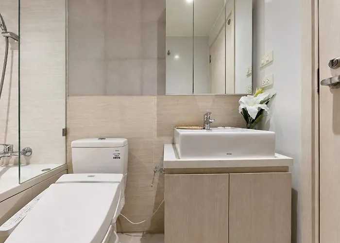Near Bts L Urban Retreat L Onsen And Sauna 公寓 曼谷